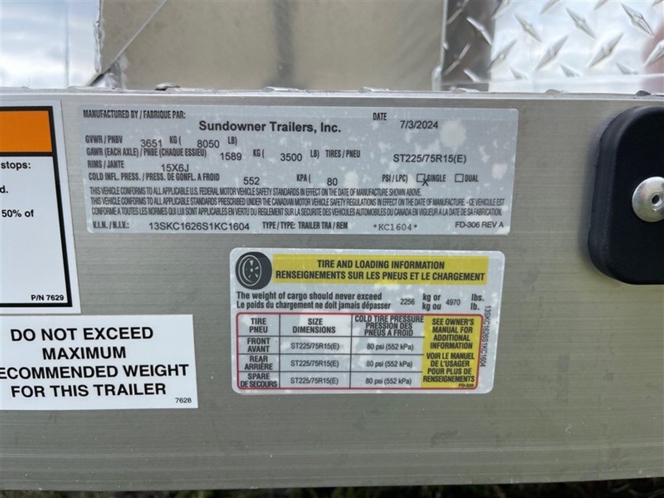 New Bumper Pull Horse Trailer - Image 8